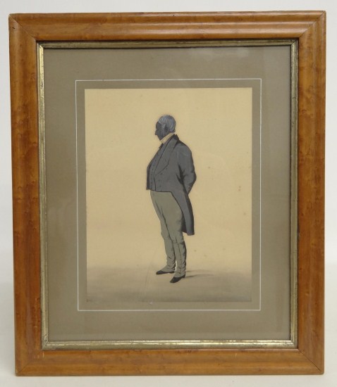 19th c. English sillhouette