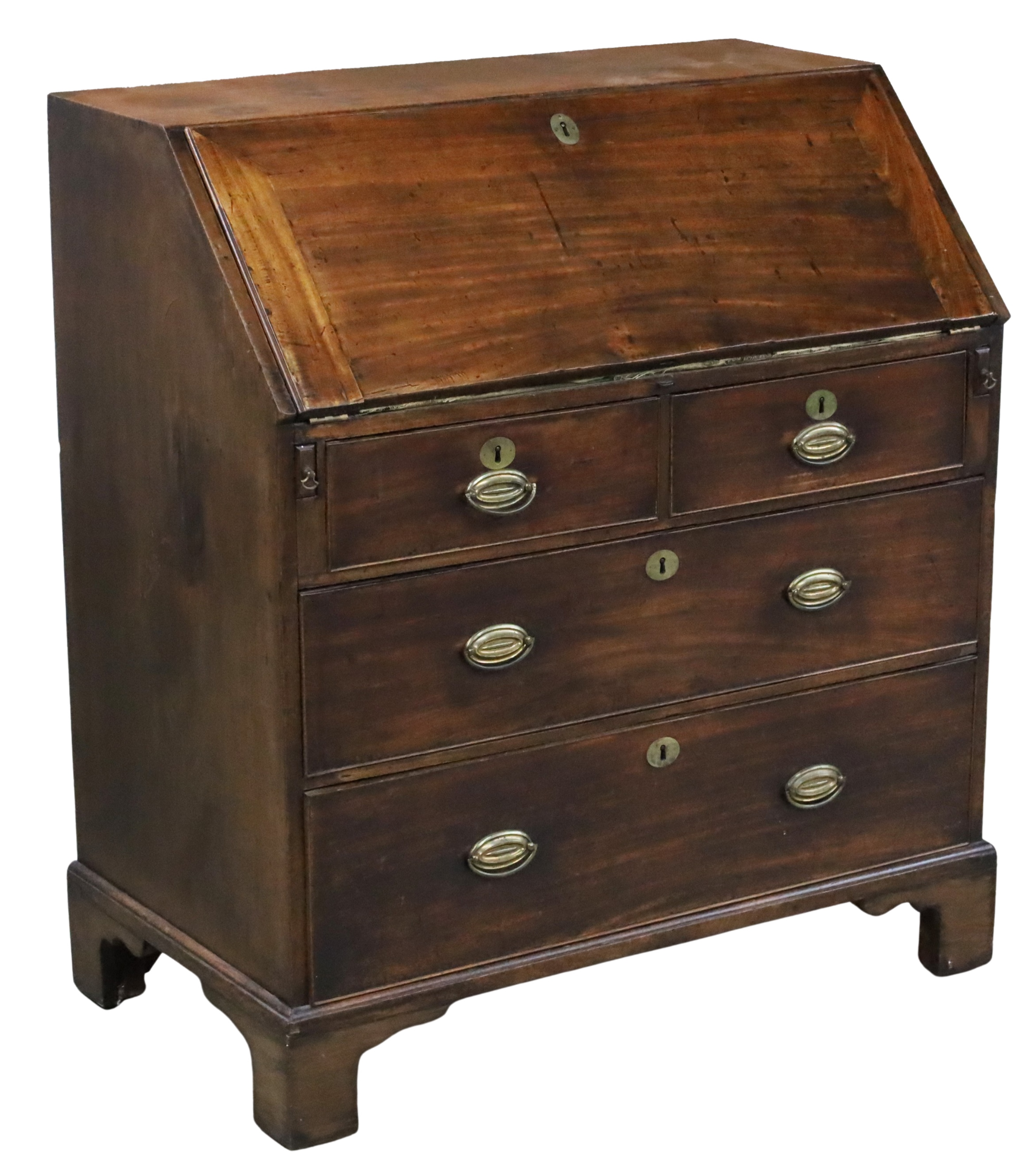 19TH C. ENGLISH SLANT FRONT