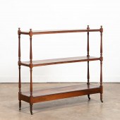 19TH C. ENGLISH THREE-TIER ROS