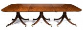 19TH C. ENGLISH TRIPLE PEDESTA