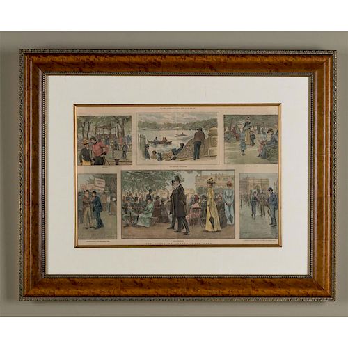 19TH C. ENGRAVINGS FROM ILLUSTRATED