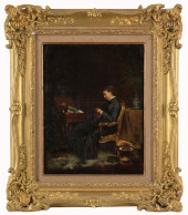 19TH C. EUROPEAN SCHOOL INTERI