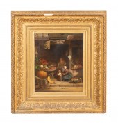 19TH C. EUROPEAN SCHOOL MARKET