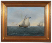 19TH C. EUROPEAN SCHOOL NAUTIC