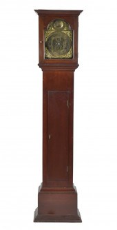 19TH C. EZEKIEL REED TALL CLOC