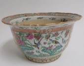 19TH C. FAMILLE ROSE LARGE JAR