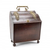 19TH C. FAUX GRAIN TOLE COAL S