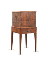 19TH C. FEDERAL MAHOGANY CELLA