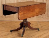 19TH C. FEDERAL MAHOGANY DROP