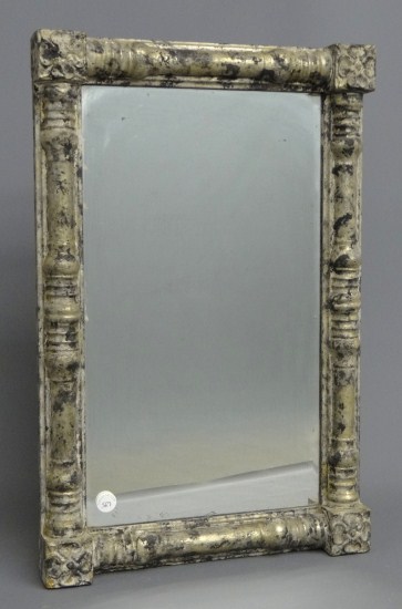19th c. Federal mirror. 17'' x 26