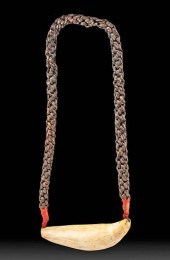 19TH C. FIJI TABUA (WHALE TOOT