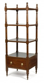19TH C. FOUR TIERED ENGLISH ET
