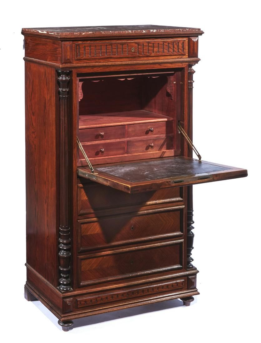19TH C FRENCH ABBATANT WITH