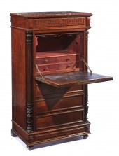 19TH C FRENCH ABBATANT WITH MA
