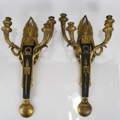 19TH C. FRENCH BRONZE SCONCESP