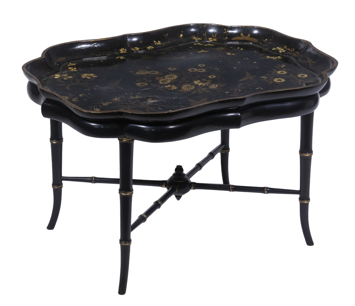19TH C. FRENCH CHINOISERIE PAPIER
