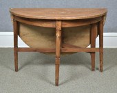 19TH C. FRENCH DEMILUNE DROP L