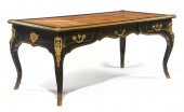 19TH C FRENCH EBONIZED BUREAU