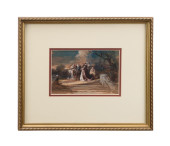 19TH C. FRENCH FIGURAL SCENE W