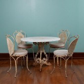 19TH C. FRENCH GARDEN TABLE AN
