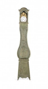 19TH C. FRENCH GREEN FAUX PAIN