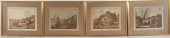 19TH C. FRENCH HAND-COLORED HU