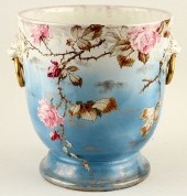 19TH C. FRENCH HAND PAINTED PO