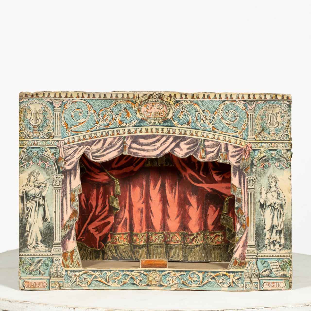 19TH C. FRENCH LITHOGRAPHED PAPER