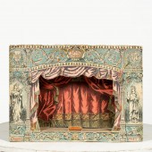 19TH C. FRENCH LITHOGRAPHED PA