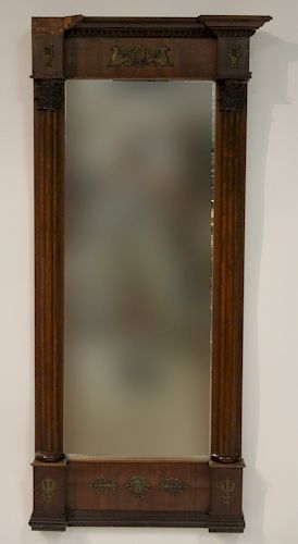 19TH C. FRENCH MAHOGANY EMPIRE PIER