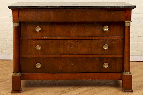 19TH C. FRENCH MAHOGANY EMPIRE