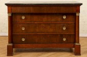 19TH C. FRENCH MAHOGANY EMPIRE