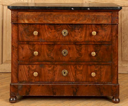 19TH C. FRENCH MAHOGANY LOUIS