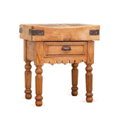 19TH C. FRENCH MAPLE BUTCHER B