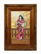 19TH C. FRENCH ORIENTALIST SIG