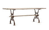 19TH C. FRENCH OUTDOOR WOODEN