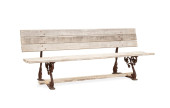 19TH C. FRENCH OUTDOOR WOODEN