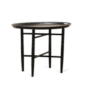 19TH C. FRENCH PAINTED TOLE TR