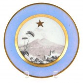 19TH C. FRENCH PORCELAIN PLATE