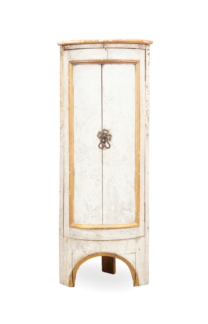 19TH C. FRENCH PROVINCIAL PAINTED