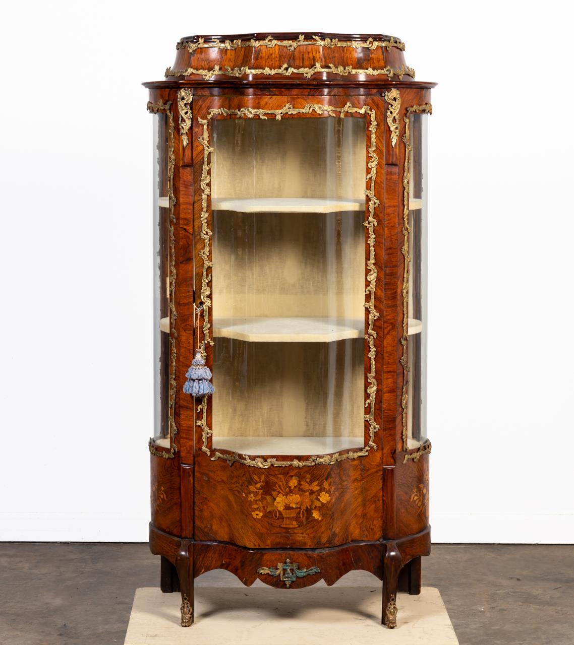 19TH C. FRENCH ROSEWOOD ORMOLU