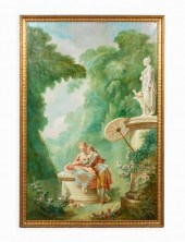 19TH C FRENCH SCHOOL "COURTING