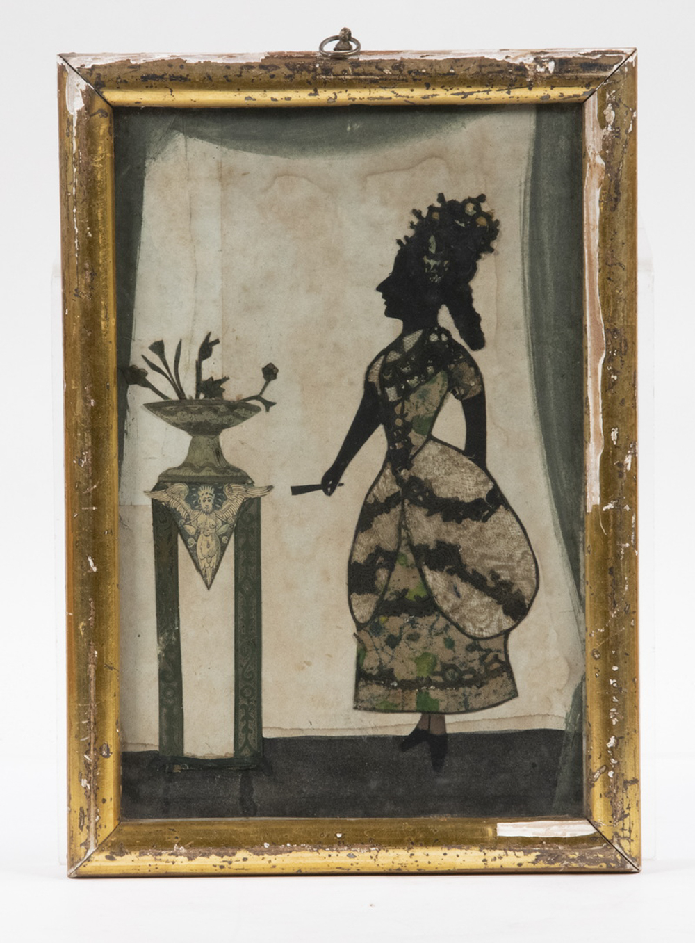 19TH C. FRENCH SILHOUETTE COLLAGE