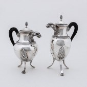 19TH C. FRENCH SILVER EMPIRE T