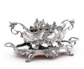 19TH C, FRENCH, SILVERPLATE JA