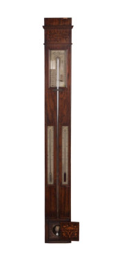 19TH C. FRENCH STICK BAROMETER