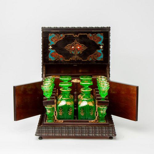 19TH C. FRENCH TANTALUS, U.S.