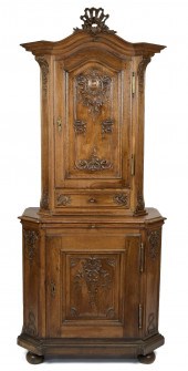 19TH C. FRENCH TWO-PART CARVED