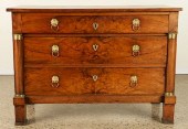 19TH C. FRENCH WALNUT EMPIRE C