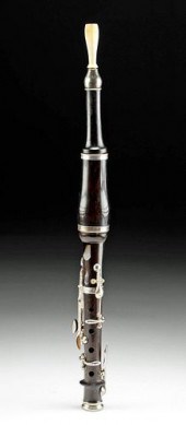 19TH C. FRENCH WOOD, IVORY, &